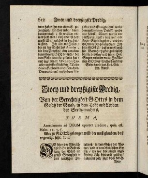 612-636, Zweyunddreyßigste Predigt