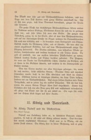 III. König und Vaterland