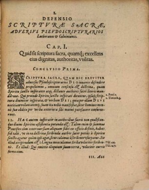 Defensio Scriptvrae Sacrae, Contra Psevdoscriptvrarios Lutheranos & Caluinianos