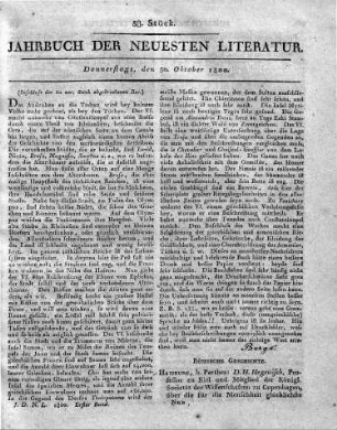 1800-10-30 : 58. Stück