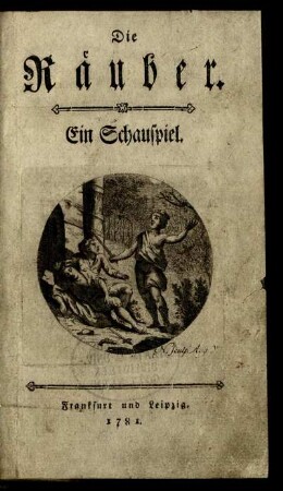 Die Räuber : Ein Schauspiel