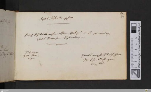 Wilhelm Christoph Tafinger (1768-1824)