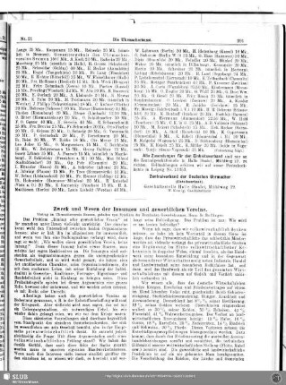Zweck und Wesen der Innungen und der gewerblichen Vereine