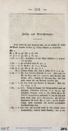 Zusätze und Verbesserungen