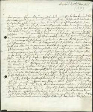 Brief von Albrecht Wilhelm Roth an Friedrich Julius Voigt