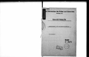 Personal beim Institut für Leibesübungen
