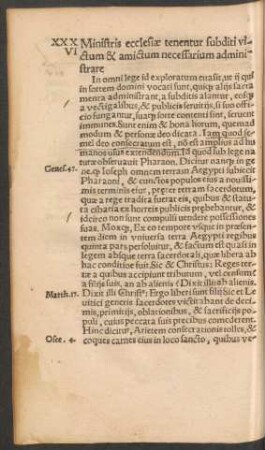 XXXVI Ministris ecclesiae tenentur subditi victum ...
