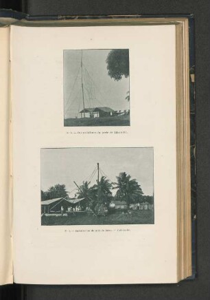 No 3. - Vue extérieure du poste de Libreville.