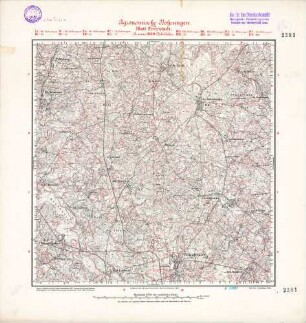 [2381] Freystadt Agronomische Bohrungen zu Blatt Freystadt