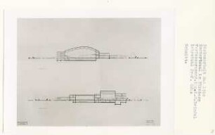 Konzertsaal, Nürnberg-Glockenhof (Diplomarbeit bei Karl Wilhelm Ochs): Schnitte
