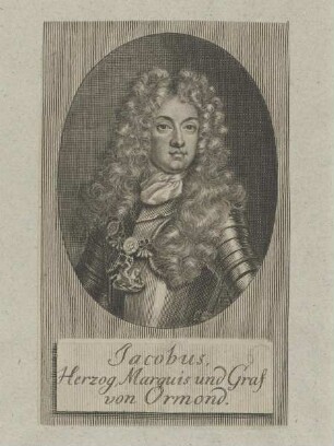 Bildnis von Jacobus, Herzog Marquis und Graf von Ormond