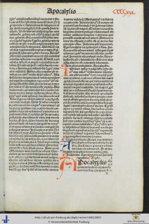 Liber Apocalypsis beati Johannis apostoli