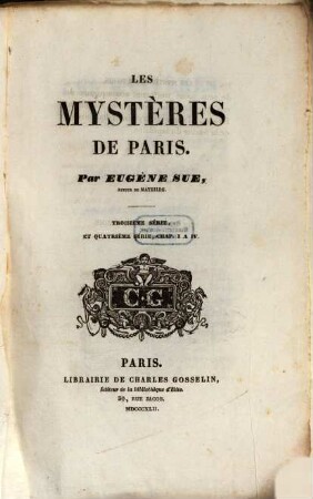 Les mystères de Paris. 3/4,[1]