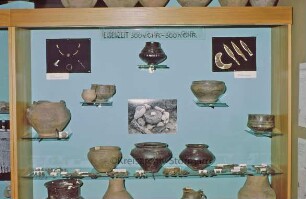 Heimatmuseum: Schaukasten Eisenzeit