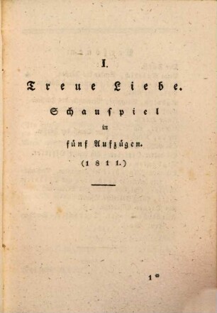 Dramatische Versuche