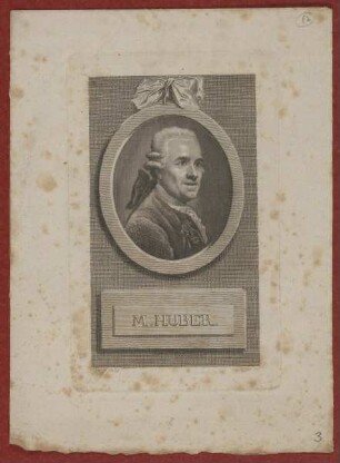 Bildnis des M. Huber