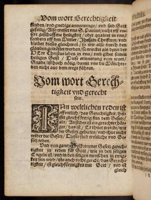 169v-172r, Vom Wort Gerechtigkeit und gerecht sein