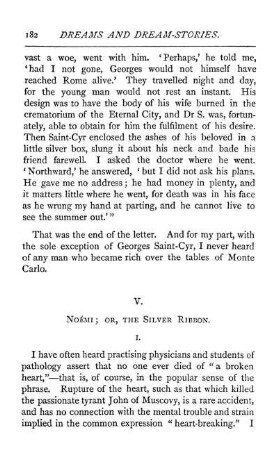 V. Noémi; or, the silver ribbon