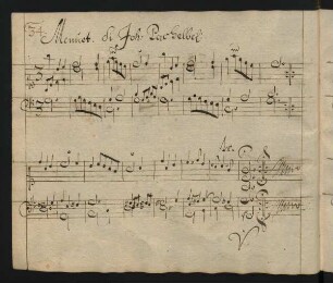 Menuette; Tasteninstrument; G-Dur; P 367