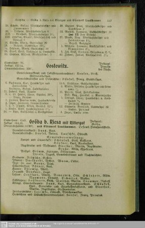 Gröba b. Riesa mit Rittergut