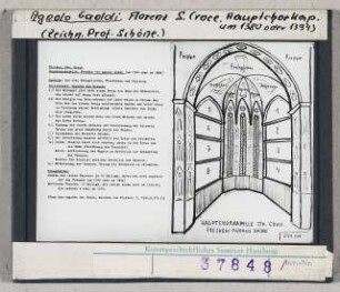 Agnolo Gaddi: Florenz, S. Croce, Hauptchorkapelle.