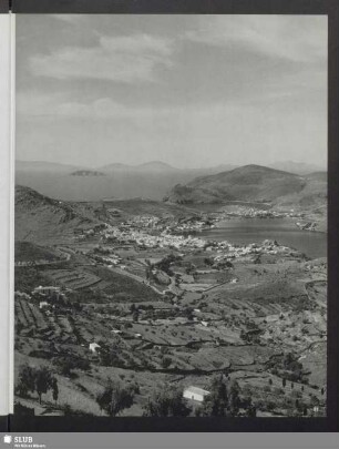 Patmos. Blick von der Chora