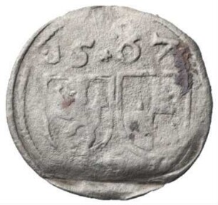 Fundmünze, 1/84 Taler, Dreier (NZ), 1567