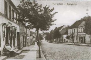 Postkarte, Bernstein (Pełczyce)