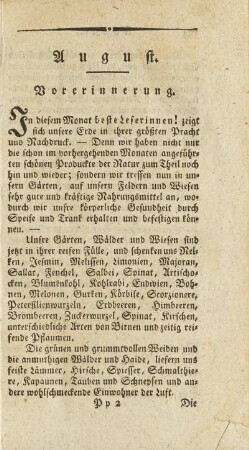 Vorerinnerung