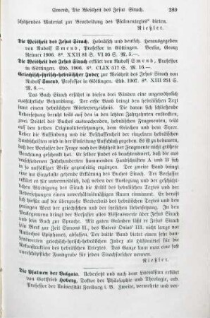 289-290 [Rezension] Die Psalmen der Vulgata