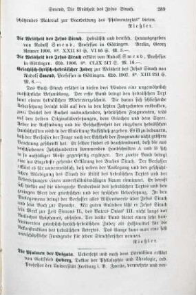 289-290 [Rezension] Die Psalmen der Vulgata