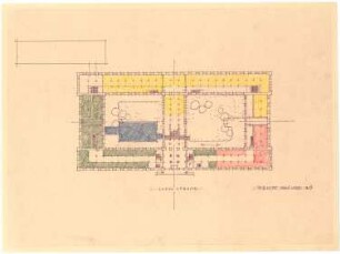 Döllgast, Hans; München; Bayerische Staatsbibliothek - Grundriss EG