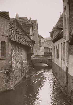 Elstermühlgraben : Pegau, Brücken über den Elstermühlgraben