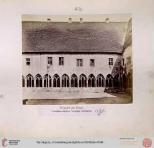 42. Wimpfen am Berge: Dominikanerkloster (Oestlicher Kreuzgang)