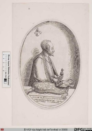 Bildnis Louis I de Bourbon Condé, 1537 1. prince de