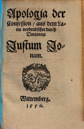 Apologia der Confession