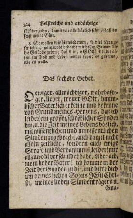 324-331, 6. - 7. Gebet