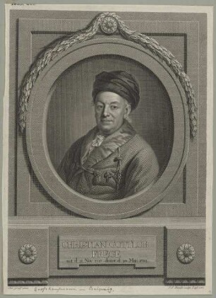Bildnis des Christian Gottlob Frege