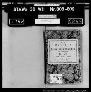 Zivilstandsregister Vorsfelde (Kanton Vorsfelde)