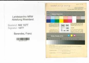 Entnazifizierung Franz Berendes , geb. 25.09.1919 (Polizist)