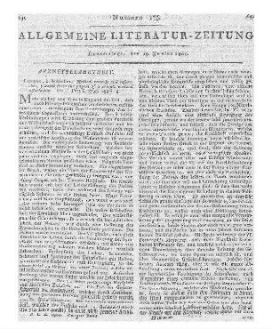 Medical records and researches. Selected from the papers of a private medical association. London. Vol. 1. Part 1. London: Robinson 1798