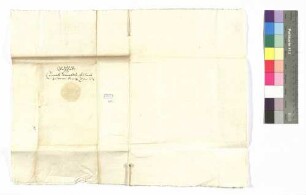 Conrat Arnollt, Sayler, von Heilbronn, Verleumdung; Siegel: Stefan Sorg, Altbürgermeister, Öhringen.