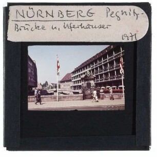 Nürnberg, Fleischbrücke,Nürnberg, Museumsbrücke