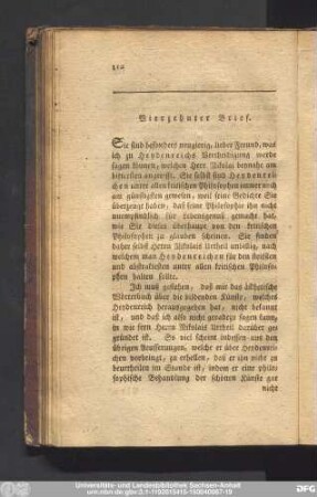 Vierzehnter Brief.