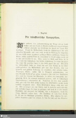 Die künstlerische Konzeption