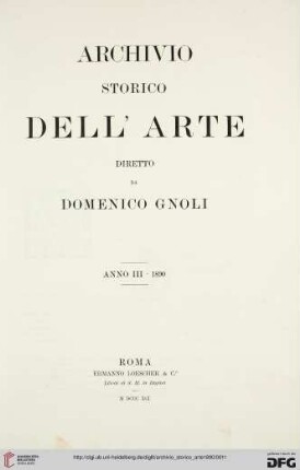 3: Archivio storico dell'arte