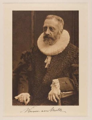"Senator Dr. Werner von Melle" aus der Mappe "Hamburgische Männer und Frauen am Anfang des XX. Jahrhunderts"