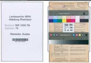 Entnazifizierung Gustav Reinecke , geb. 06.08.1901 (Bueroangestellter)