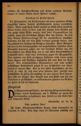 60-62, 20. Fliegertod