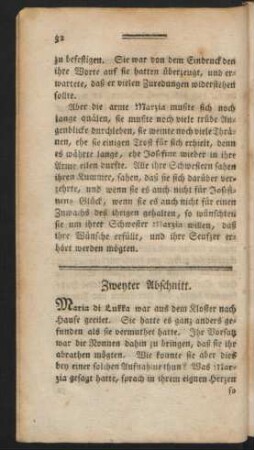 Zweyter Abschnitt.